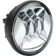FOG LIGHT LED 115MM (4.5'') MODEL 6045 WITH CHROME INNER BEZEL - Tuulilasit ja etumaskit - 20011158 - 1