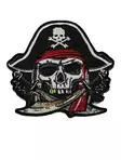 Kangasmerkki Pirate Skull - Kangasmerkit - K1678 - 1