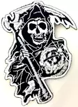 Kangasmerkki, Sons of Anarchy Samcro - Kangasmerkit - K1408 - 1