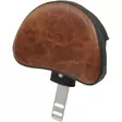 LARIAT OPTIONAL DRIVER BACKREST LEATHER DISTRESSED BROWN HARLEY DAVIDSON - Satulat ja satulanpäälliset - 08220188 - 1