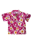 Lasten Havaijipaita, Pinkki, valkoiset k - T-paidat - KID448 - 1