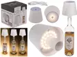 Led pullolamppu, musta tai valk. - Valaisin, valoketju - VALO48 - 1