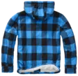 Lumberjacket sinimusta hupulla - Kangastakit - T528 - 2