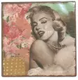 Magneetti Marilyn 7 x 7 cm - Koriste-esineet - MAG38 - 1