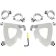 MOUNTING KIT TRIGGER-LOCK GAUNTLET FAIRING POLISHED - Tuulilasit ja etumaskit - 23200118 - 1