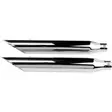 MUFFLERS 3" HP-PLUS SLIP-ON SLASH CUT CHROME - Pakoputket ja niiden osat - 18010148 - 1