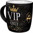 Muki VIP only musta keraaminen muki - Mukit - MUKI68 - 2