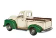 Nostalgia kuorma-auto, vihreä-valkoinen - Pienoismallit - LELU288 - 2