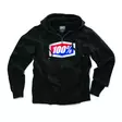 OFFICIAL FULL-ZIP HOODY BLACK - Hupparit - 30503428 - 1