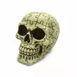 Palapelikallo, 10,5 x 11,5 x 15 cm - Kallot, Halloweenrekvisiitta - HOR758 - 1