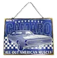 Peltikyltti ketjulla, Camaro sin. - Taulut, kehykset - PELT128 - 1