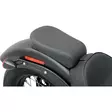 PILLION PAD WIDE REAR SMOOTH LEATHER BLACK - Satulat ja satulanpäälliset - 08020788 - 1