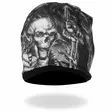 Pipo, Hot Leathers, Smoking Guns Skull - Pipot - PI478 - 1