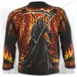 Pitkähiha Flaming Death - Pitkähihaiset paidat - SPI138 - 2