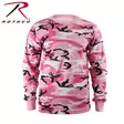 Pitkähiha pinkki camo 60% cotton. - Pitkähihaiset paidat - ROT108 - 2