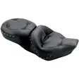 SEAT REGAL ONE-PIECE ULTRA TOURING 2-UP PILLOW TOP WITH BLACK STUBS - Satulat ja satulanpäälliset - 08050038 - 1
