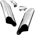 SHIELD LOWER LEG CHROME - Tuulilasit ja etumaskit - 23500158 - 1