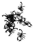 Skorpionit 12 kpl, koko 7 x 4 cm - Kallot, Halloweenrekvisiitta - HOR268 - 2