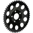 SPROCKET REAR WHEEL 49T DISH GLOSS BLACK - Rattaat ja hihnapyörät - 12101838 - 1