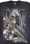 T-paita Skeleton Biker, musta - T-paidat - TP1348 - 2
