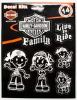 Tarra-Harley Davidson-Family Decal Kitz-HDE88 - Tarrat - HDE88 - 1