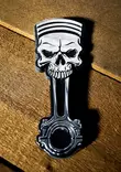 Tarra Skull Piston, kova tarra 3D - Tarrat - TAR408 - 2