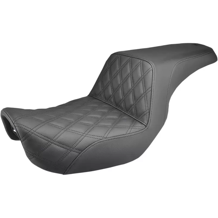 2-UP SEAT STEP UP FRONT|REAR SADDLEHYDE™|SADDLEGEL™ BLACK - Satulat ja satulanpäälliset - 08030528 - 1