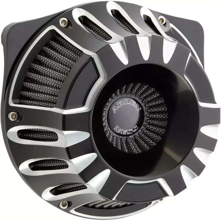AIR CLEANER KIT INVERTED BIG SUCKER DEEP CUT BLACK - Ilmansuodattimet - 10102088 - 1