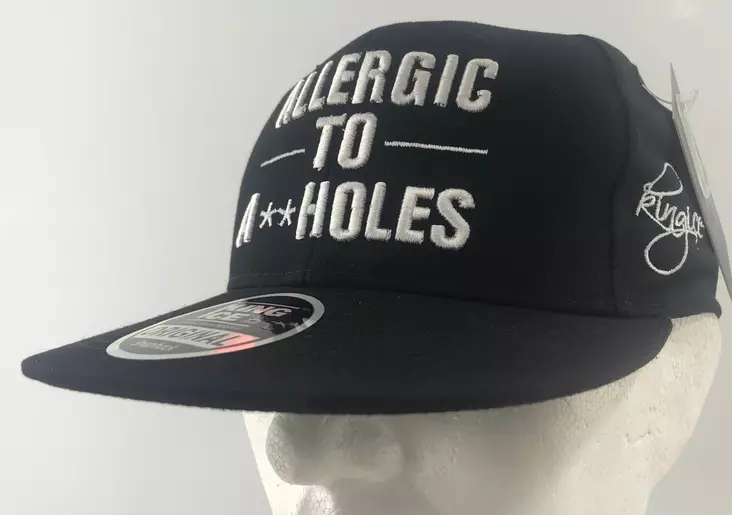 Allergic to assholes, snap back - Lippikset - LC488 - 1