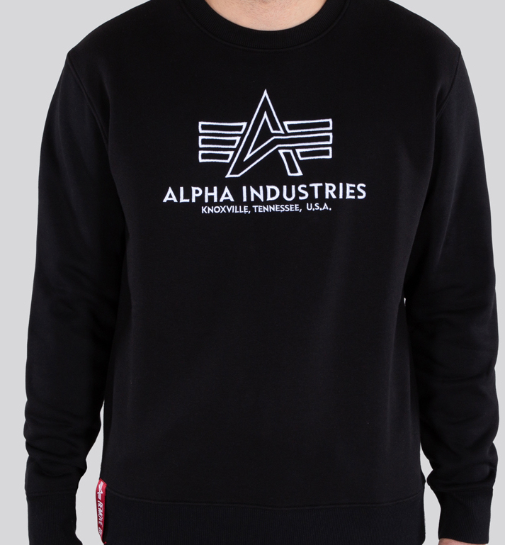 Alpha college brodeerattu logo - Pitkähihaiset paidat - ALP38 - 1