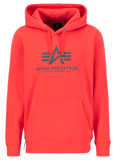 Alpha huppari punainen kengurutasku - Hupparit - ALP58 - 1