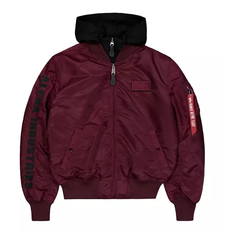 Alpha pilottitakki MA-1 D-tec cherry tex - Pilottitakit - ALP128 - 1