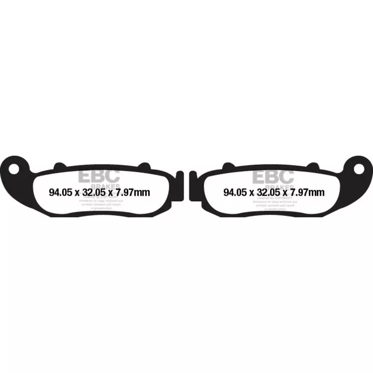 BRAKE PAD FA-R SERIES SINTERED METAL - Jarrupalat - 17212798 - 1