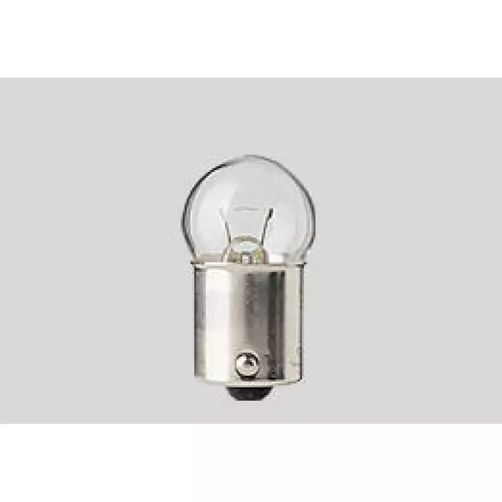 BULB SINGLE FILAMENT 12V 15W BA15S ROUND GLOBE 10PK - Polttimot - 20600378 - 1