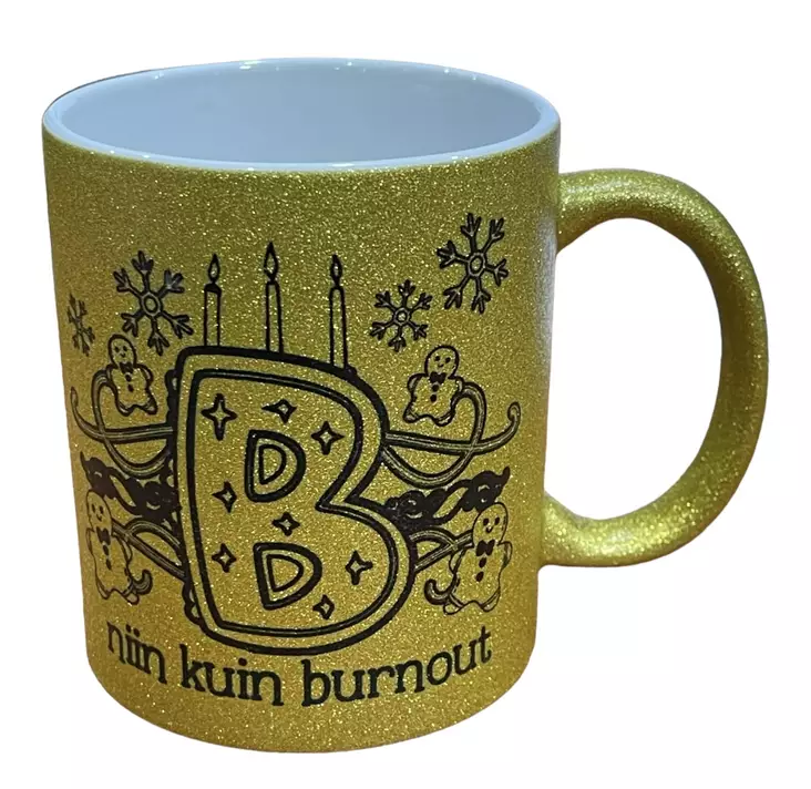 Burnout muki, Glitter - Mukit - LKM448 - 1