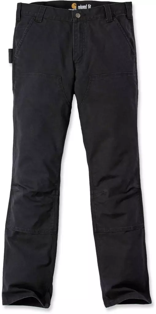 Carhartt Flex Duck Double Front, musta - Farkut - CRH28 - 1