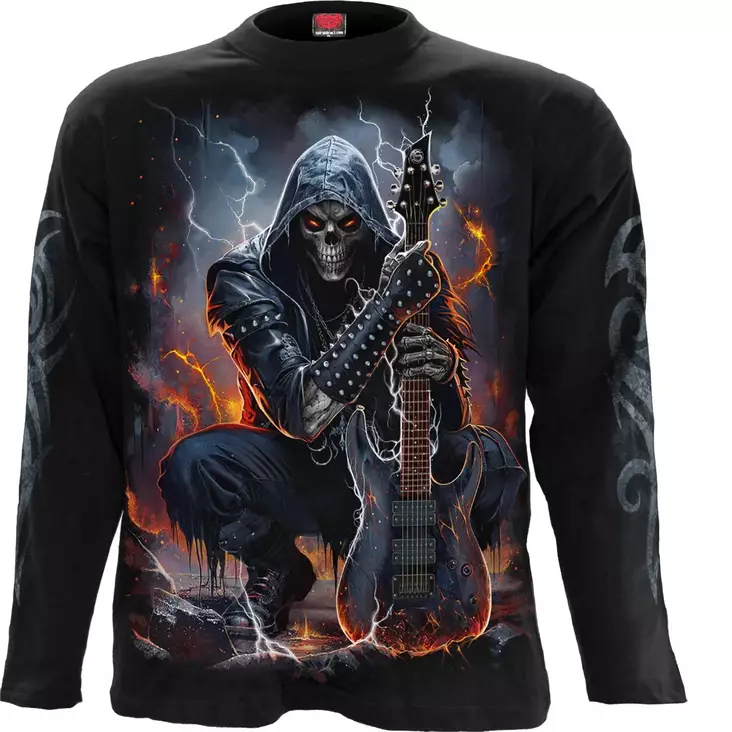 Death Rocker, Pitkähihainen paita - Pitkähihaiset paidat - SPI298 - 1