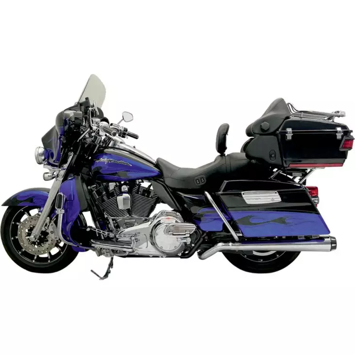 EXHAUST ROAD RAGE II MEGA POWER PSEUDO LEFT-SIDE MUFFLER CHROME - Pakoputket ja niiden osat - 18010548 - 1