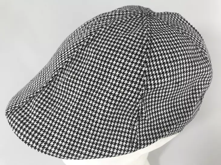 Flatcap pepita, musta/valk one size - Flat Capit - LC548 - 1