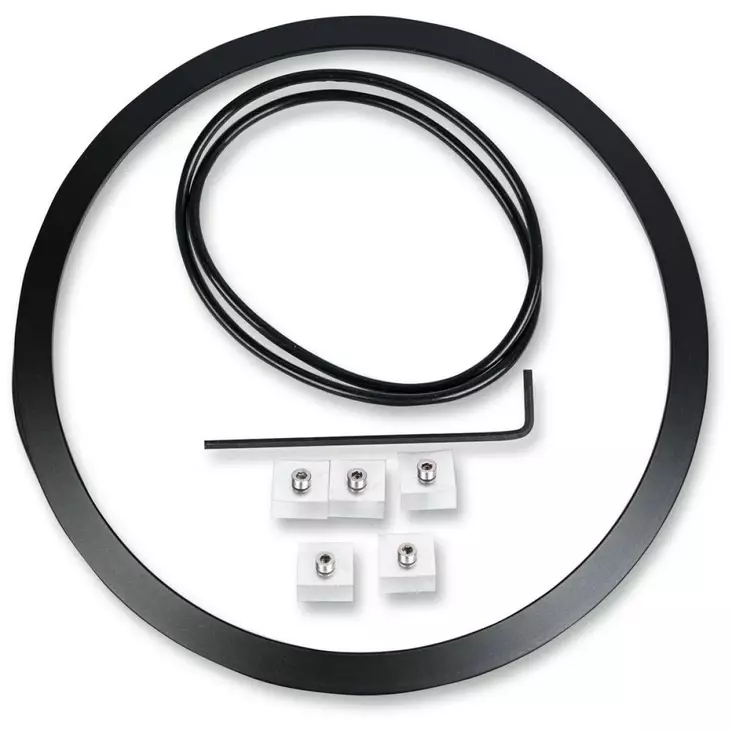 HEADLIGHT MOUNTING KIT 100 BLACK RING - Tuulilasit ja etumaskit - 20011508 - 1