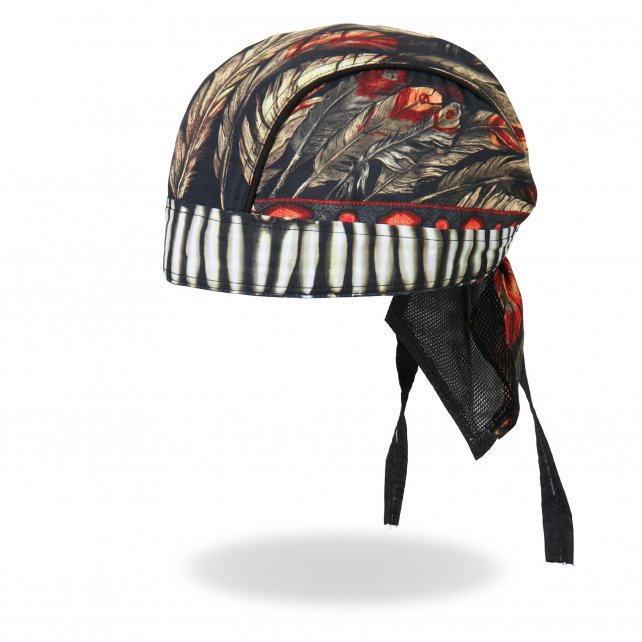 Headwrap, Hot Leathers, Headdress - Headwrapit - HW198 - 1