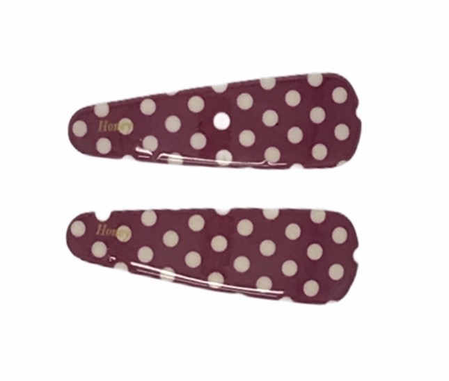 Hiuspinni Pilkku 2 kpl, 45 mm - Hiuskoristeet - PIN238 - 1