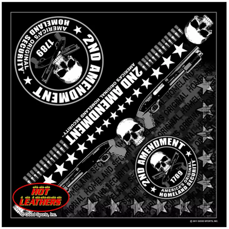 Huivi-Hot Leathers-2nd amendment-HU298 - Huivit - HU298 - 1