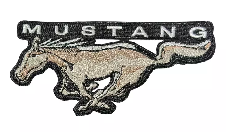 Kangasmerkki Mustang - Kangasmerkit - K1578 - 1