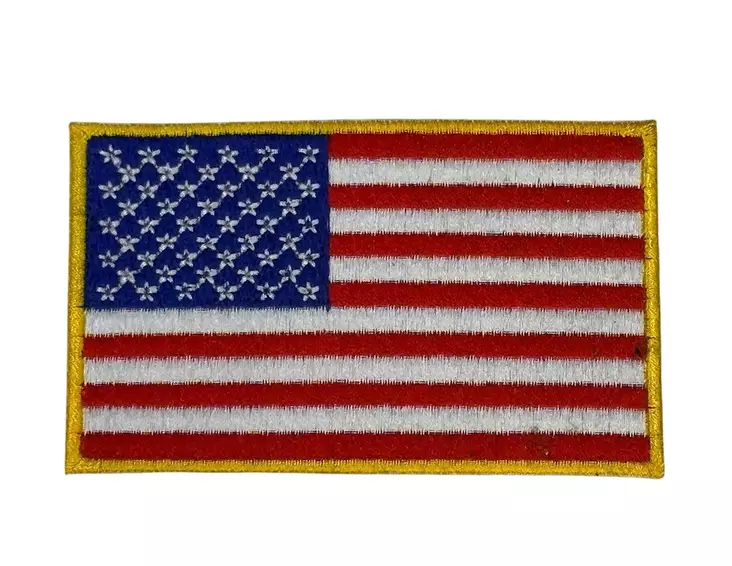 Kangasmerkki USA lippu - Kangasmerkit - K1558 - 1