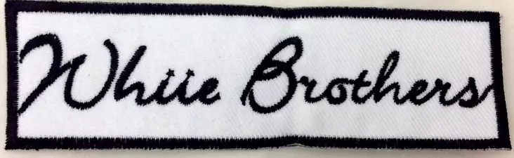 Kangasmerkki, White Brothers - Kangasmerkit - K1438 - 1