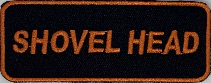 Kangasmerrki Shovelhead ormu korkea - Kangasmerkit - K1488 - 1