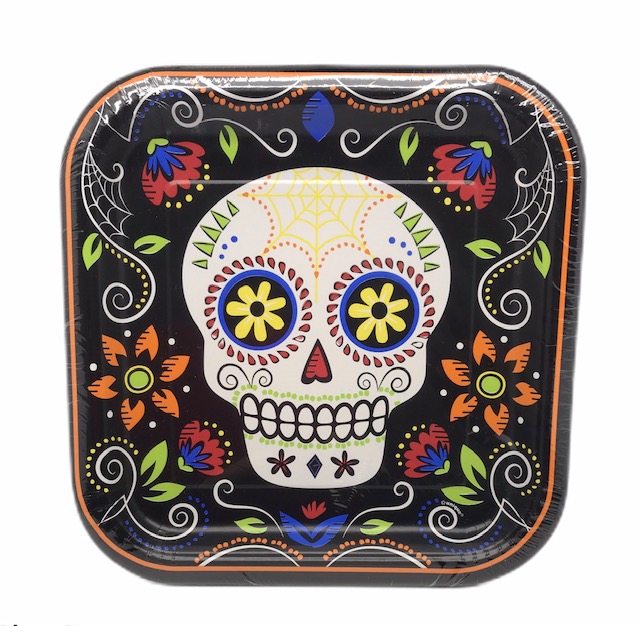 Kartonkilautaset, Sugarskull - Keittiötarvikkeet - 011179878598 - 1