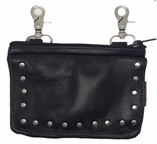 Käsilaukku vyölenkeillä, niittireuna - Laukut - NL788 - 1