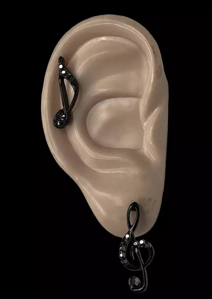 Korvakorut Musical, musta - Korvakorut - KRV168 - 1